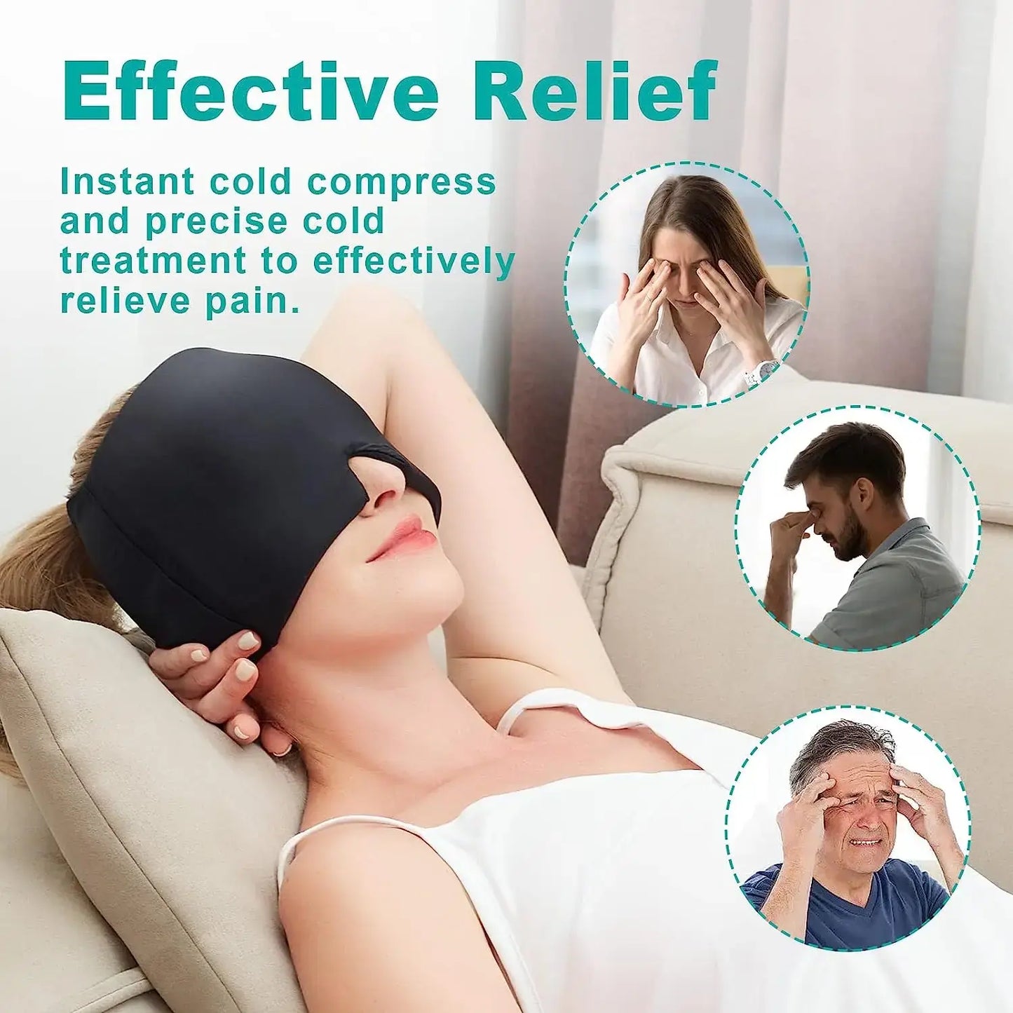 ReliefCap™ - Migraine Mask